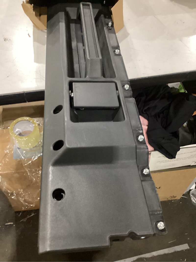Condition photo showing As Is for passenger door handle, compatible with some freightliner models 1988-2012, classic xl, classic, fld112, fld120, fld120sd, fld132, black interior front right door handle, replace# 761-5210, 7615210 front passenger side