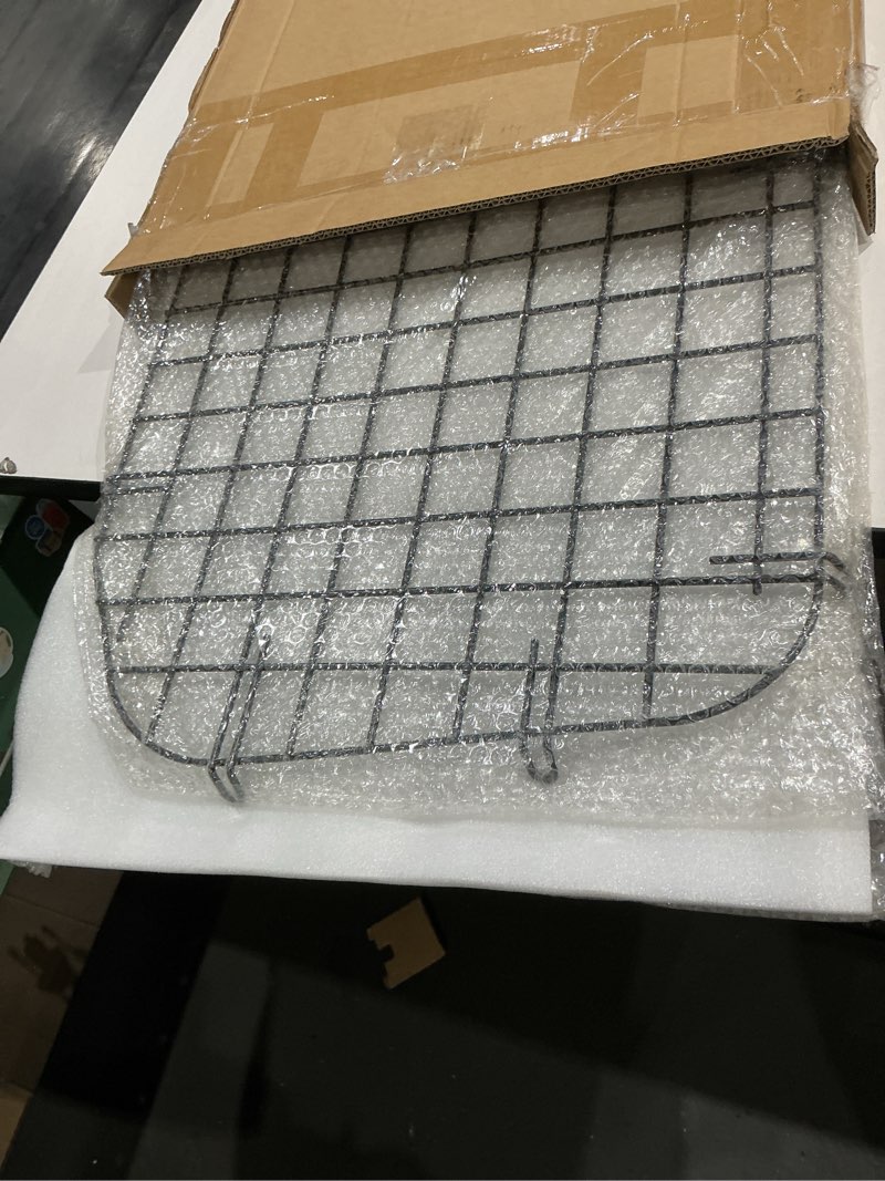Condition photo showing Good Condition for melipron window security screens fit for ford transit low roof cargo van rear door safety screens 2pcs window cover