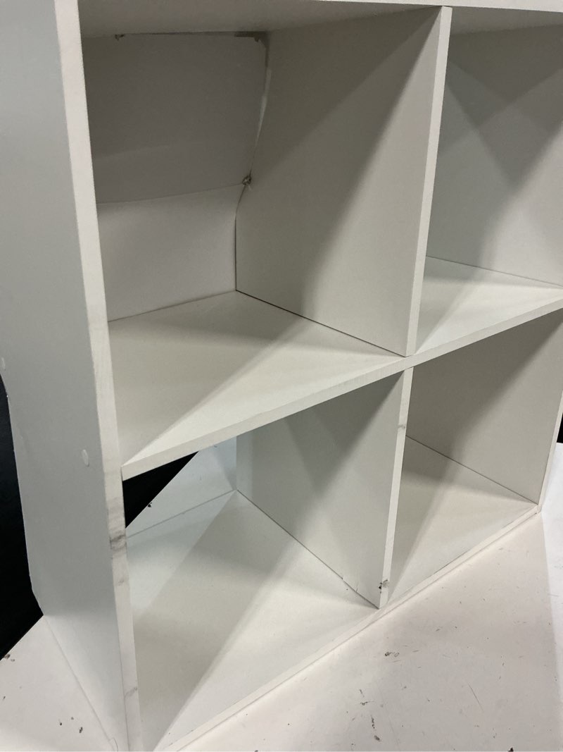 Condition photo showing Good Condition for mainstays 4 cube storage organizer, white