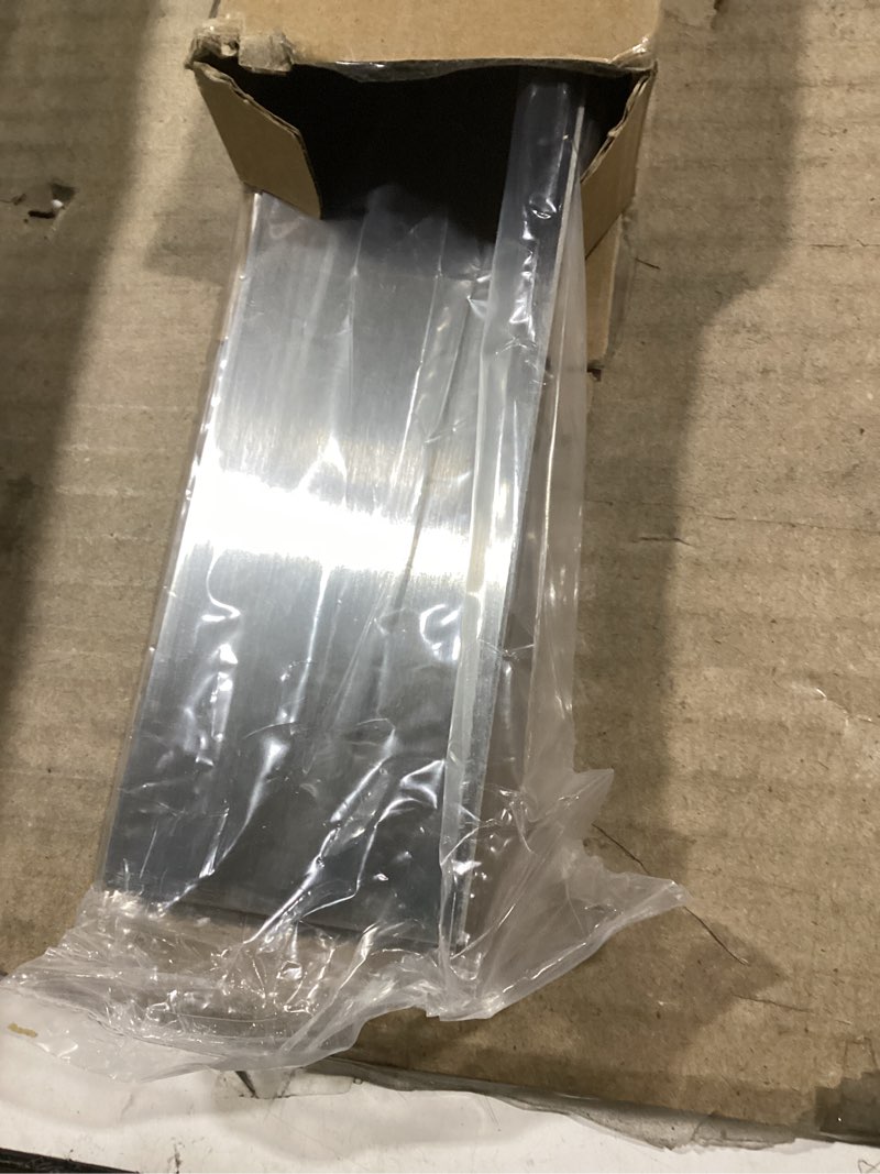 Condition photo showing Good Condition for 30" Slide-in Range Rear Filler Kit,Stove Gap Filler Strip, Stainless Steel Backsplash for Stove, Stove Trim Kit with Most Brands Between Stove and Backsplash(Silver) With 2 PCS Stove Gap Covers