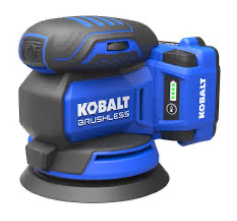 Kobalt 24-Volt Brushless Variable Speed Random orbital Cordless 5706498