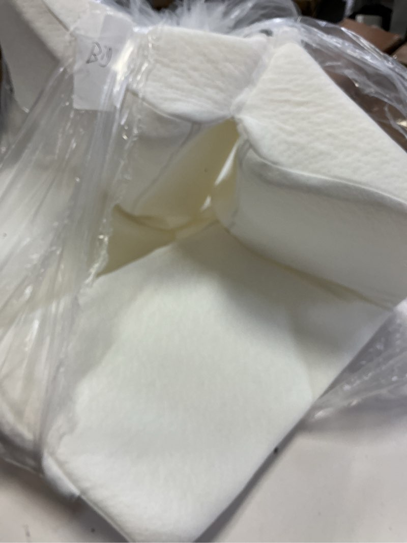 Condition photo showing Good Condition for sliguy full size bed wedge pillow headboard pillow mattress wedge bed gap filler fill the gap (0-7") between your headboard and mattress for sleeping backrest pillow?white 54"x10"x6" white full