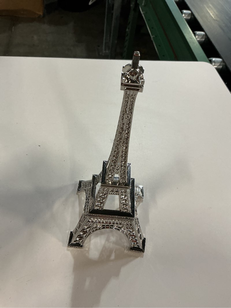 Condition photo showing Good Condition for allgala eiffel tower statue décor made of alloy metal