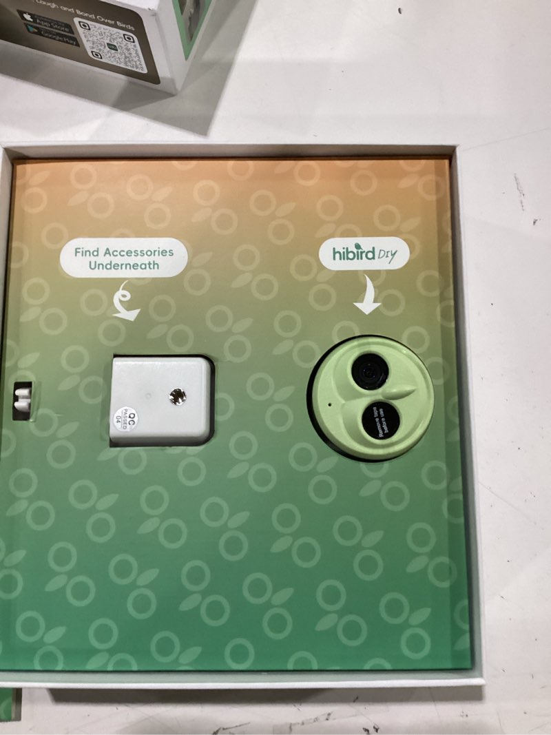 Condition photo showing Good Condition for 5g bird watching camera, hibird smart ai identify and auto capture 10000+ bird species ip66 mini wireless watching camera with solar panel, ideal gift for birds lover
