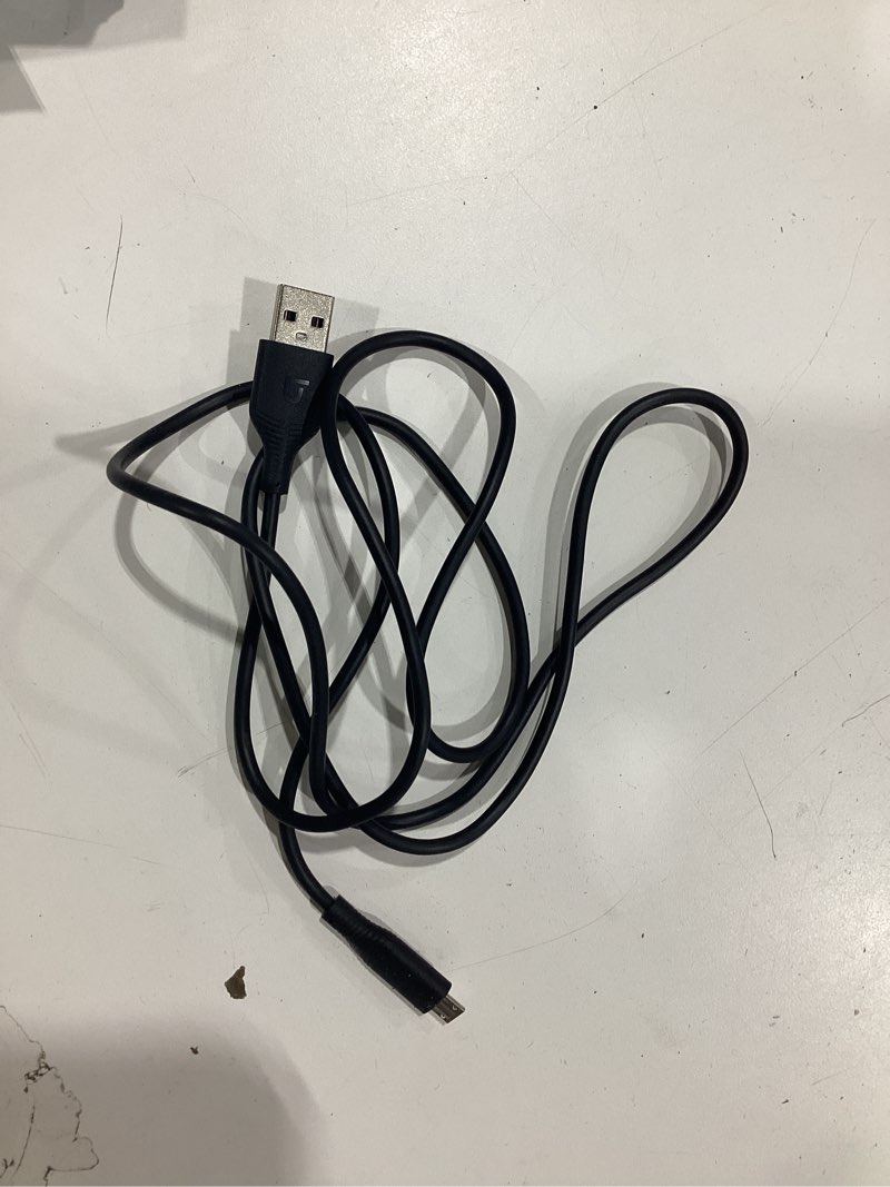 Condition photo showing As Is for utilitech 4-ft usb 2.0 micro black cable