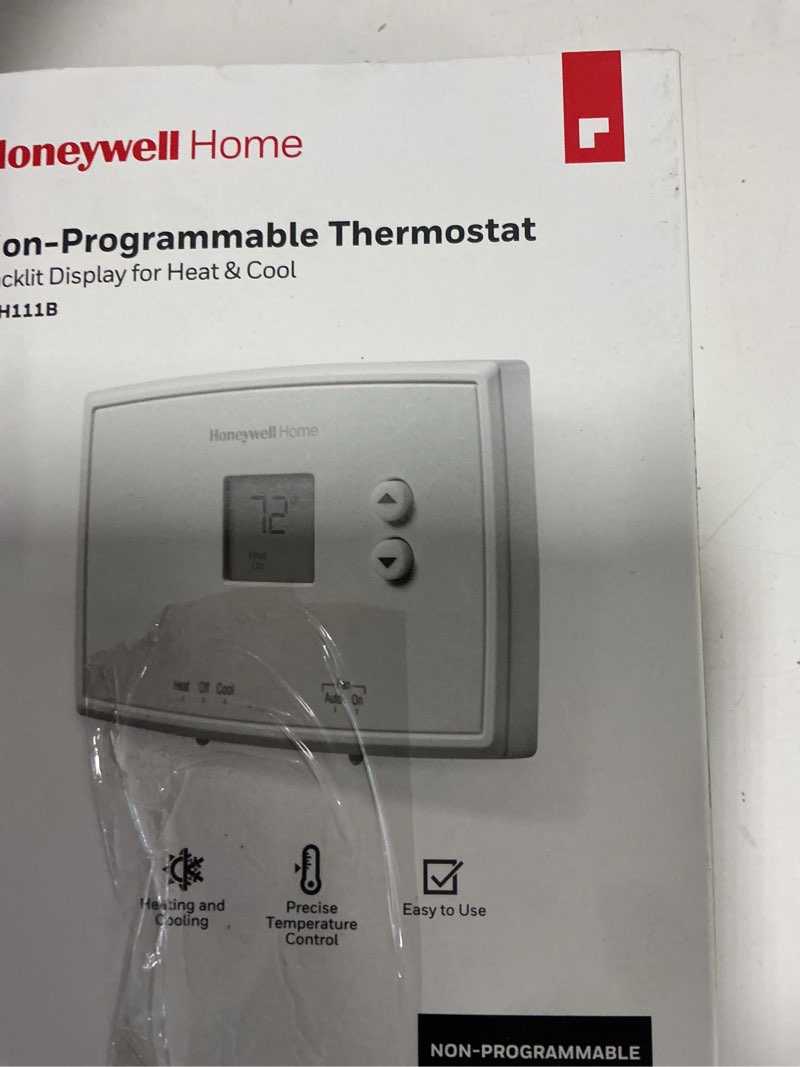Condition photo showing New/Like New for Honeywell RTH111B1016/A Non-Programmable Thermostat