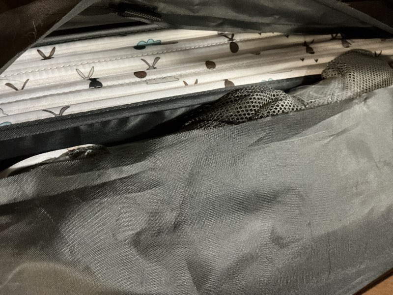 Condition photo showing As Is for Pamo Babe Pack and Play with Bassinet, Portable Playard for Baby