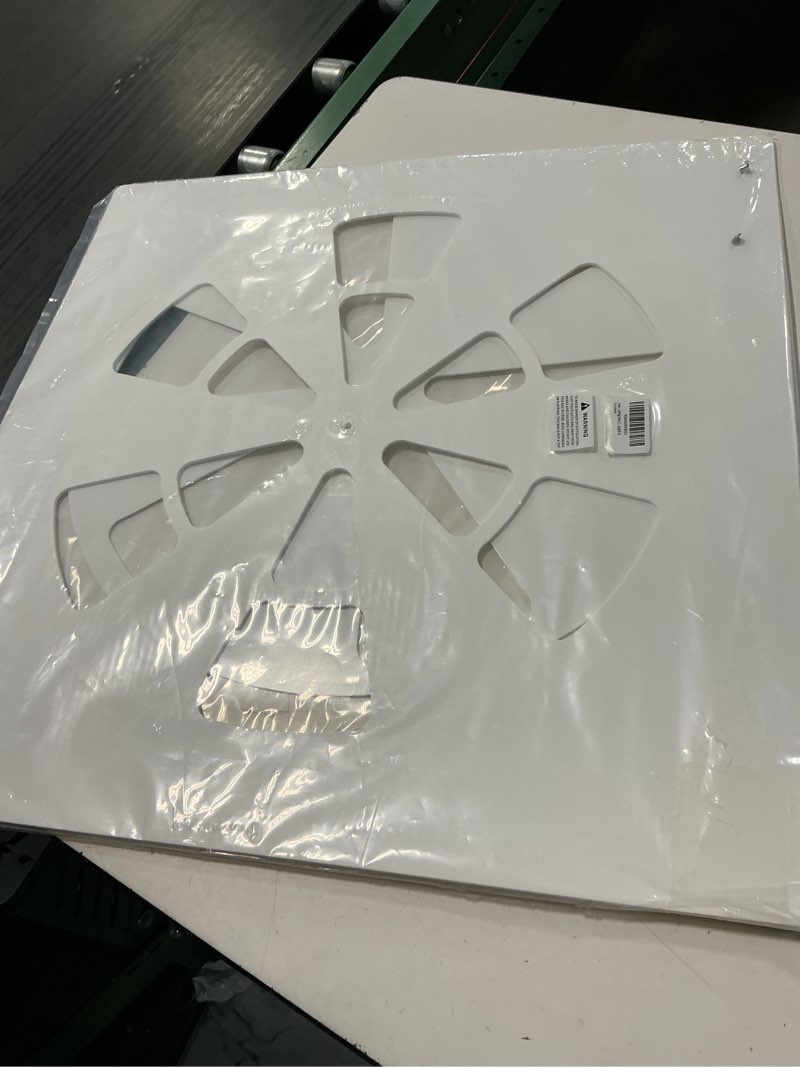 Condition photo showing Good Condition for magnetic ceiling vent cover square adjustable vent cover for 24"x24" flat office ceiling vents, conditioner or heat air deflector for office hvac systems stylish & functional