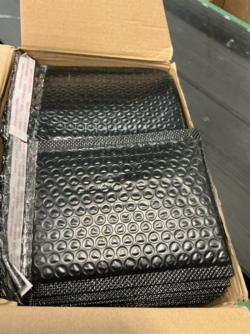 Condition photo showing Good Condition for Tatuo 301 Pcs Trading Card Shipping Protector Set Include 200 Corrugated Cardboard Sheets Inserts 100 Poly Bubble Mailers Padded Envelopes and Masking Tape(Black)
