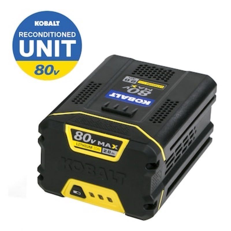 Kobalt 80-Volt Lithium 2.0 Ah