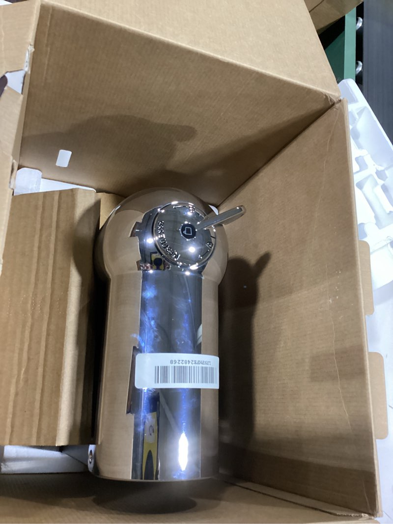 Condition photo showing As Is for Nespresso Vertuo Coffee and Espresso Maker by Breville, Chrome Machine Chrome