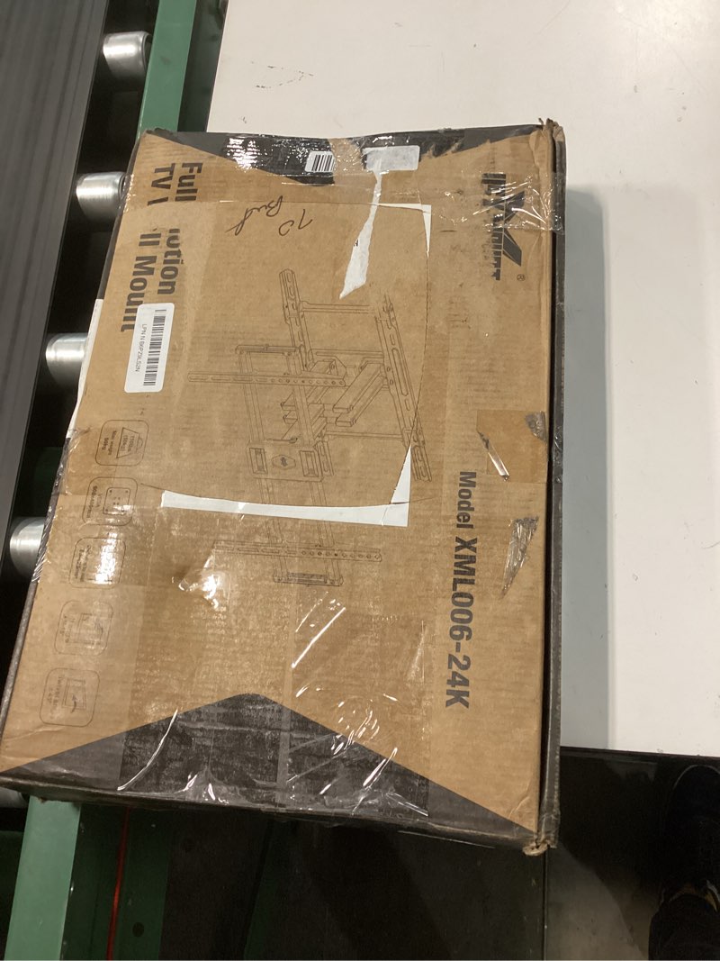 Condition photo showing New/Like New for usx mount ul listed tv wall mount for 42"-85" tvs, fits 16" 18" or 24" studs, full motion tv mount swivel tilt extension tv bracket with dual articulating arms, max vesa 600x400mm, load 110lbs 42-85inch