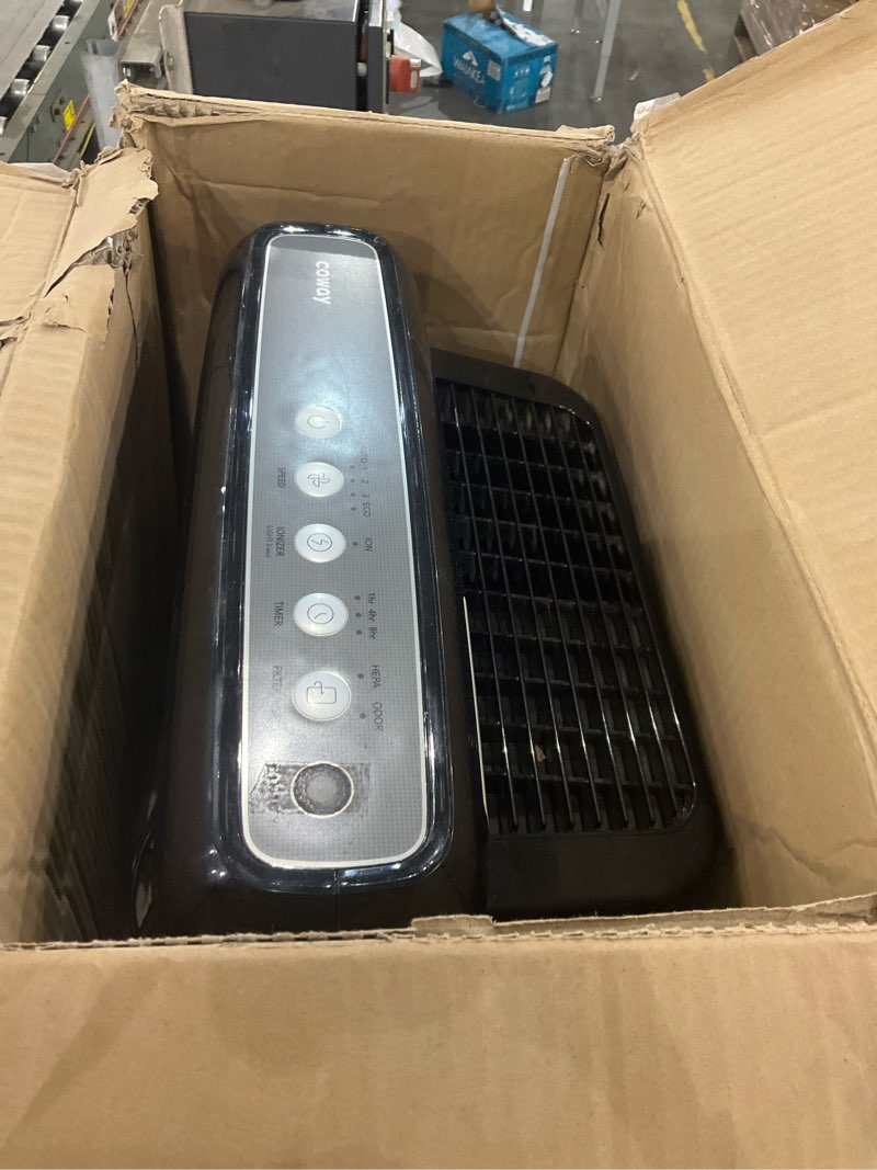 Condition photo showing As Is for COWAY Air Purifiers for Home Up to 1,748ft², True HEPA Filter for Smoke, Allergies, Pet Dander, Odor, Air Quality Monitor, Auto&Eco Mode, Timer, Filter Indicator, 3yr Warranty, 200M, Black AIRMEGA 200M