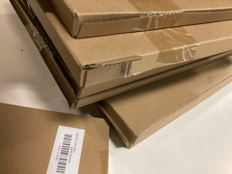 Condition photo showing Good Condition for yeskay 4x6 picture frame collage for wall decor, multiple photo collage frames with tempered glass, 7-opening for 4 x 6 picture frames, rustic brown, 1 pack rustic brown 4x6 - 7 opening(od:13.3x15.4in)