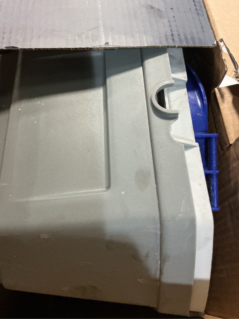 Condition photo showing As Is for frankford arsenal rotary tumbler and accessories with media separator, cleaning essentials, for brass cleaning, reloading, and gunsmithing wet/dry media separator