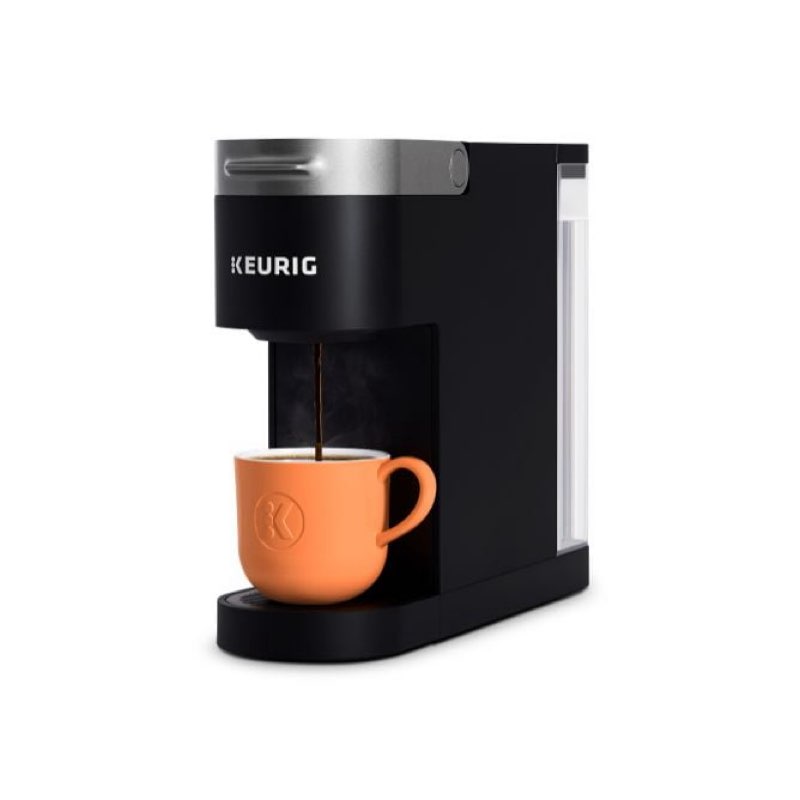 keurig k-slim black single-serve k-cup pod coffee maker
