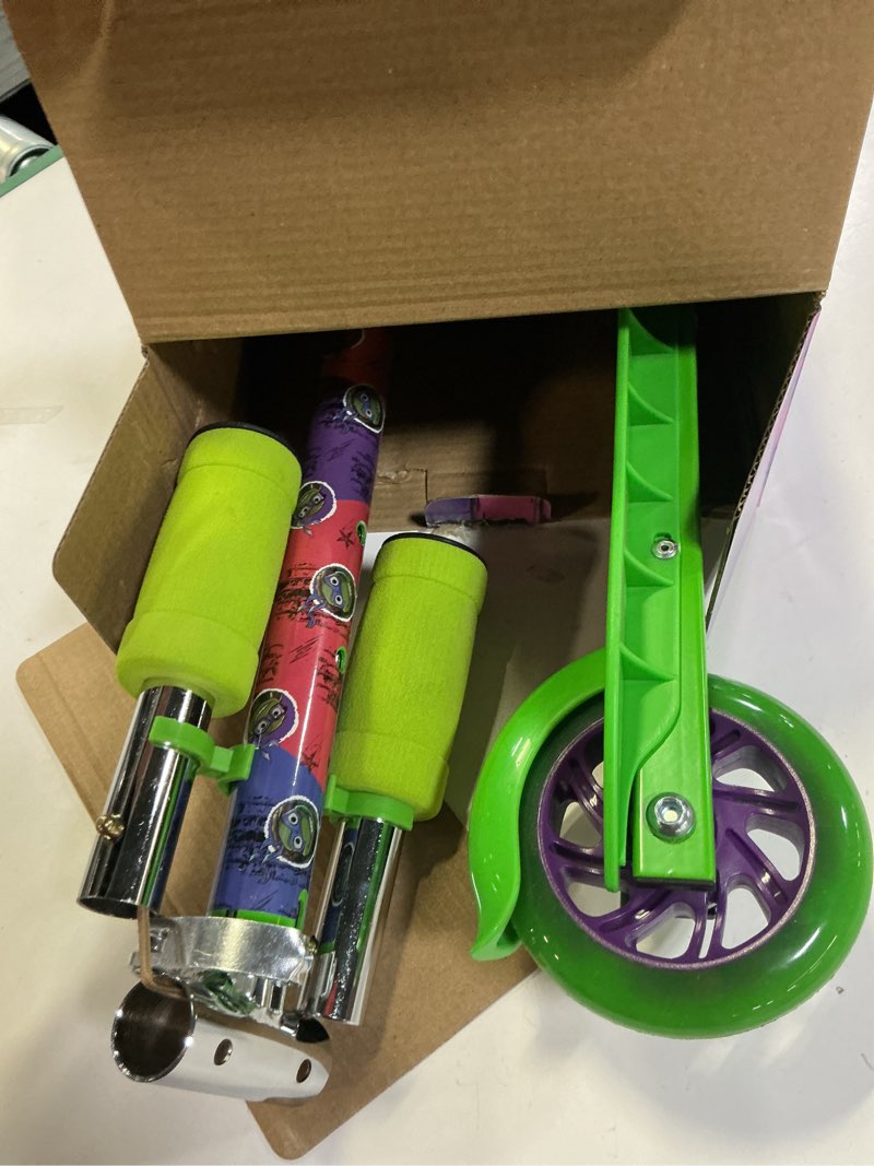 Condition photo showing Good Condition for Voyager - Folding Scooter for Kids - Easy & Portable Fold-N-Carry Design, Ultra-Lightweight, Comfortable & Safe, Durable & Easy to Ride TMNT