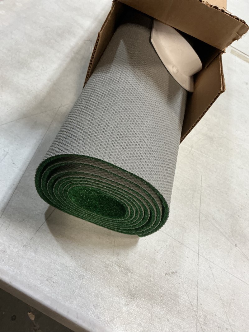 Condition photo showing As Is for PUTT-A-BOUT The Par 1 "360" Putting Mat, Green, 18-Inch x 8-Feet (57P1808930)