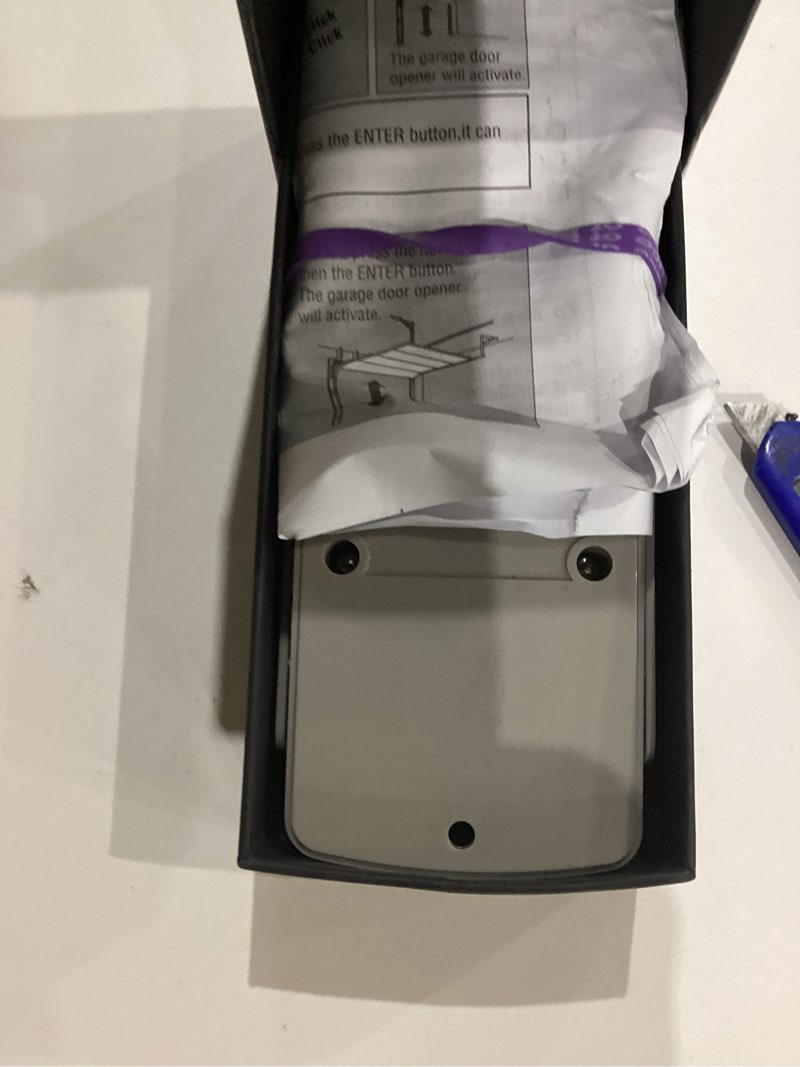 Condition photo showing As Is for 940EV-P2 Wireless Universal Chamberlain Garage Door Opener Keypad?12-Year-Warranty? 1 X Keypad 940EV-P2