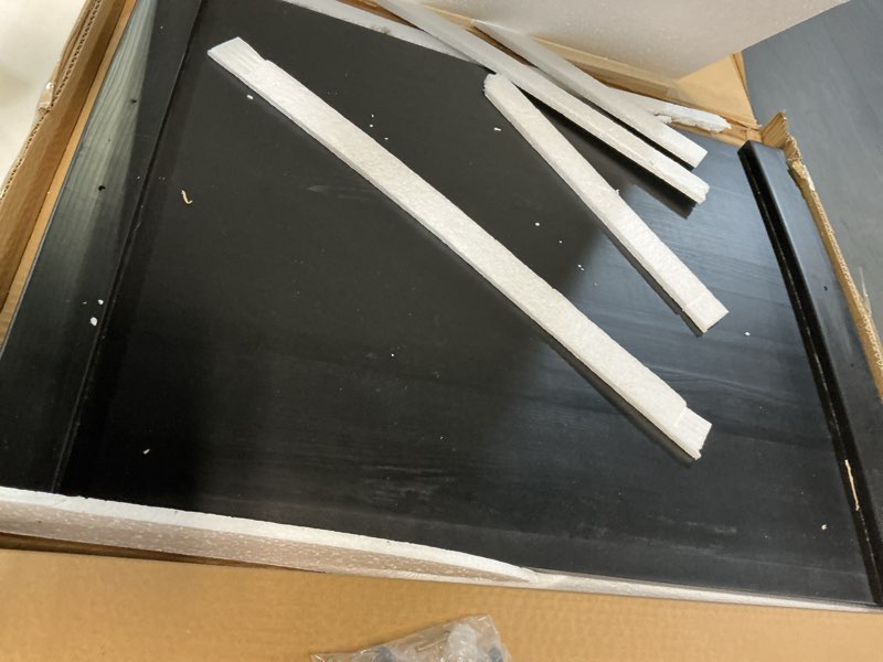 Condition photo showing Good Condition for TIRYIUOU Gas Stove Top Cover: Wooden 30 * 22 Inches Electric Stovetop Covers, Noodle Board with Handles, Wood RV Cutting Board for Kitchen Counter Pine-Black