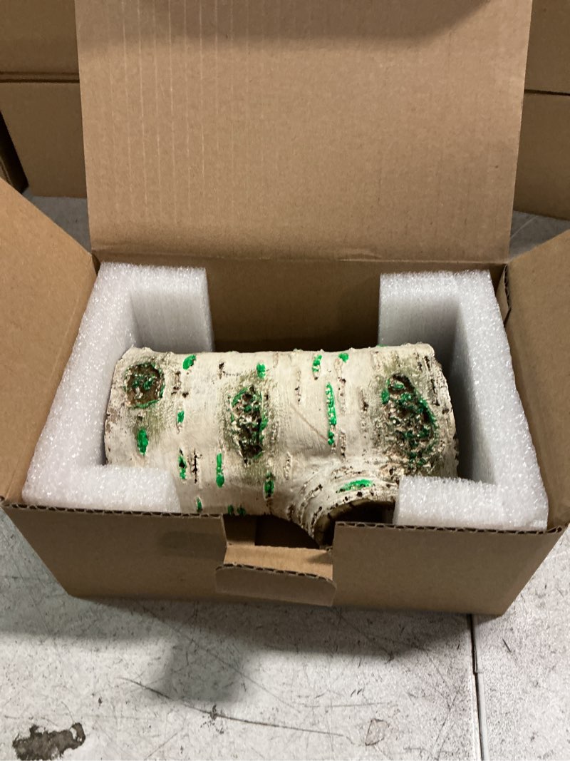 Condition photo showing New/Like New for Zilla Rapid Sense UV Detecting Pet Reptile Terrarium Decor  Poplar Log  Medium