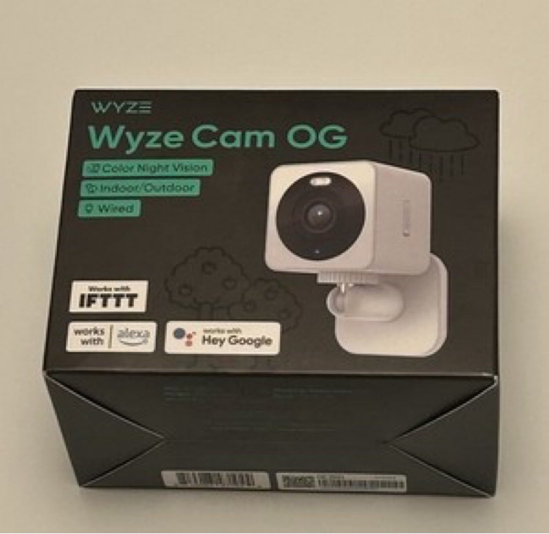 wyze cam og wired indoor outdoor 1080p hd smart home security camera