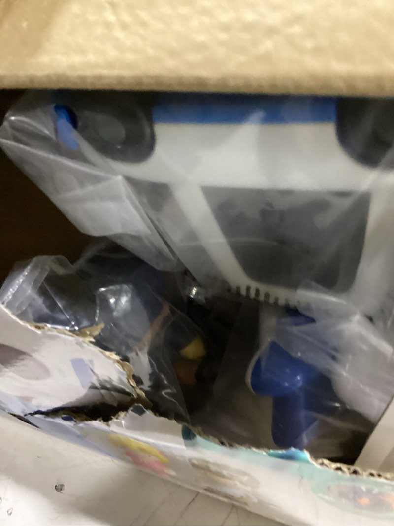 Condition photo showing New/Like New for PLAY Airplane Toy for Kids - Toddler Airplane Toys Travel Plane Toys for Kids 2+ Years Old with Small Figures & Baggage Carrier, Musical Toy Airplane with Lights for Boys Girls Gifts Birthday (Blue)