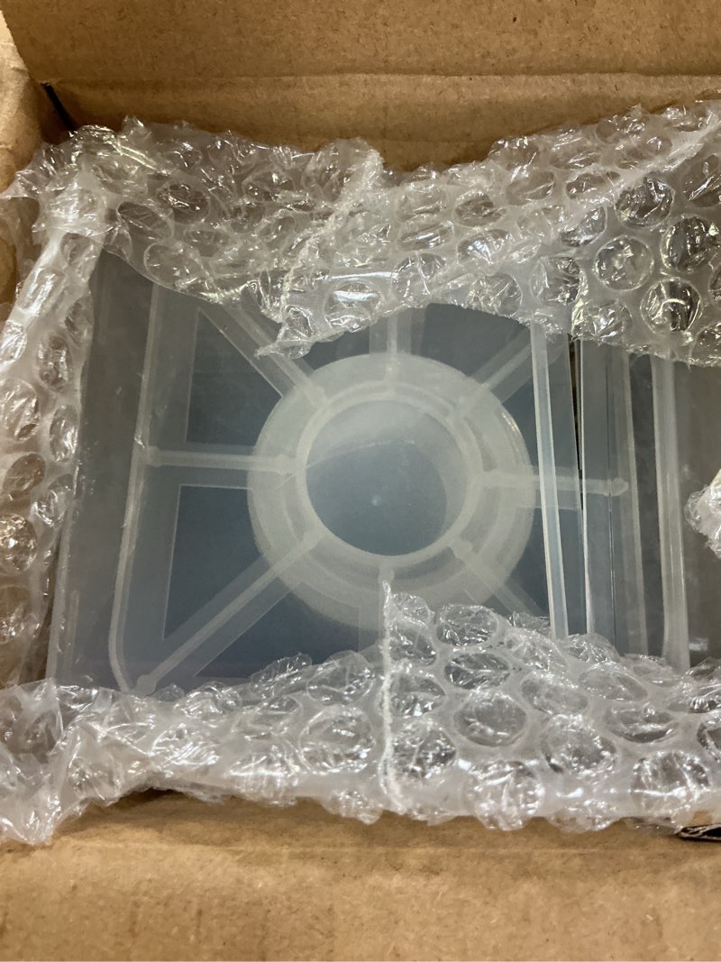 Condition photo showing Good Condition for plastic wrap dispenser with 12"x500ft bpa free film - cling wrap dispenser with cutter for food film, aluminum foil, baking paper & more clear dispenser-67347