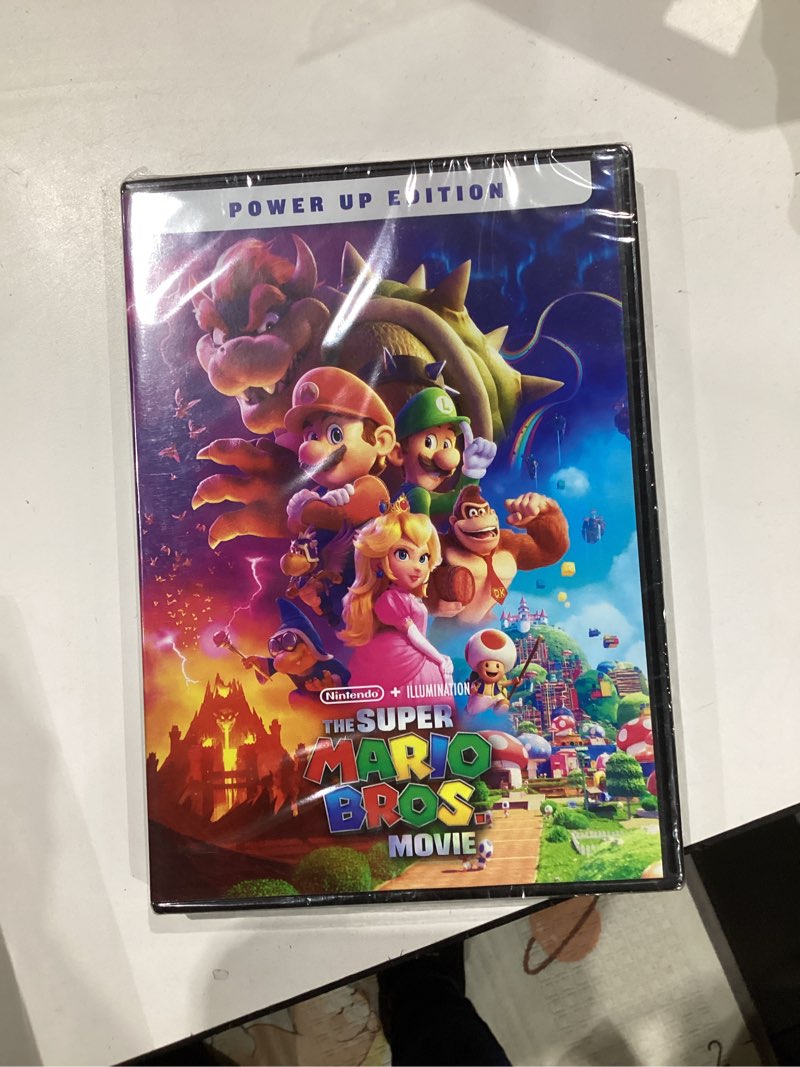 Condition photo showing Good Condition for the super mario bros. movie - power up edition blu-ray + dvd + digital