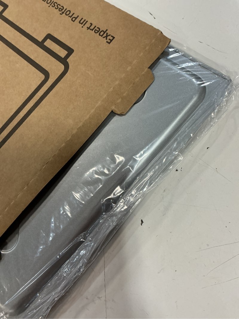 Condition photo showing New/Like New for crumb tray compatible with emeril lagasse 26 qt extra large french door air fryer, replacement crumb tray with 4 pcs oven liners, accessories for emeril lagasse 26 qt air fryer
