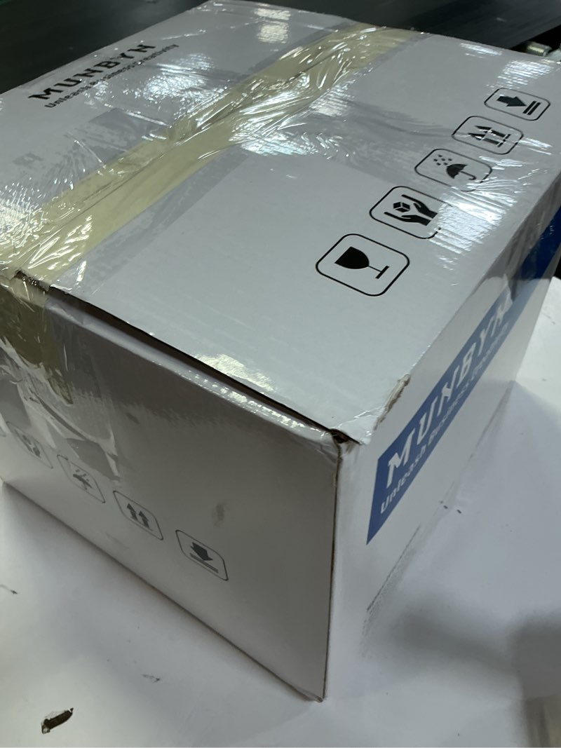 Condition photo showing Good Condition for MUNBYN IMC01 Bank Grade Money Counter Machine Mixed Denomination, Value Counting, Serial Number, Multi-Currency, 2CIS/UV/IR/MG/MT Counterfeit Detection, Printer Enabled Bill Value Counter