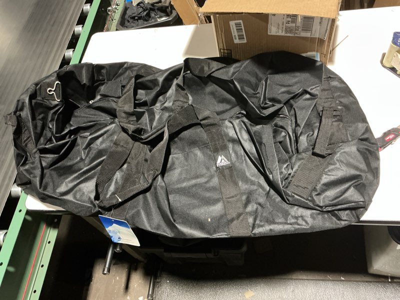 Condition photo showing Good Condition for Everest Cargo Duffel - Large, Black, One Size
