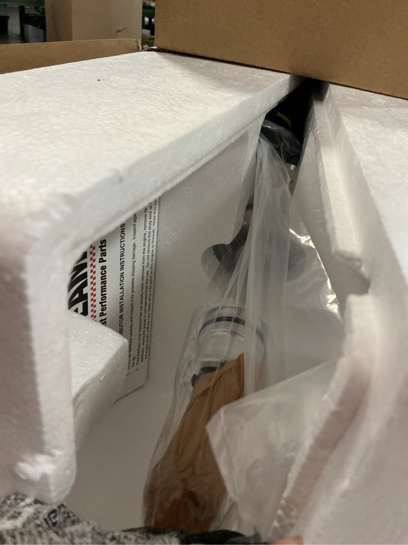 Condition photo showing Good Condition for A-Team Performance HEI Electronic Distributor - 65K Spark & Performance Coil - One Wire Installation & Compatible with Ford 260/289/302/5.0 V8 - Blue Distributor Cap & CNC Aluminum Shaft - Pack of 1