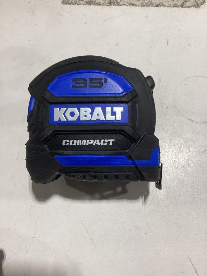 Condition photo showing Good Condition for kobalt compact wide blade 35-ft tape measure