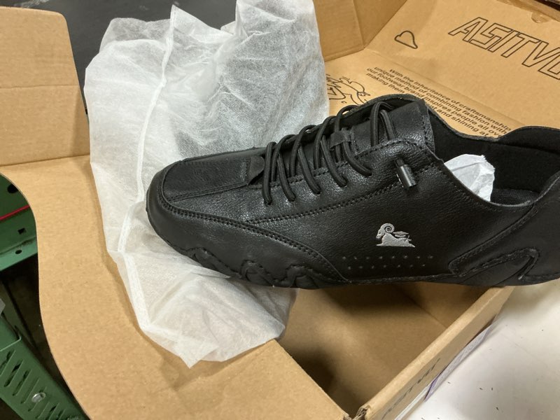 Condition photo showing New/Like New for asitvo barefoot shoes men wide gym zero drop sole cross trainer minimalist walking grounding sneakers width toe box knit seamless upper colorful 7.5 wide black