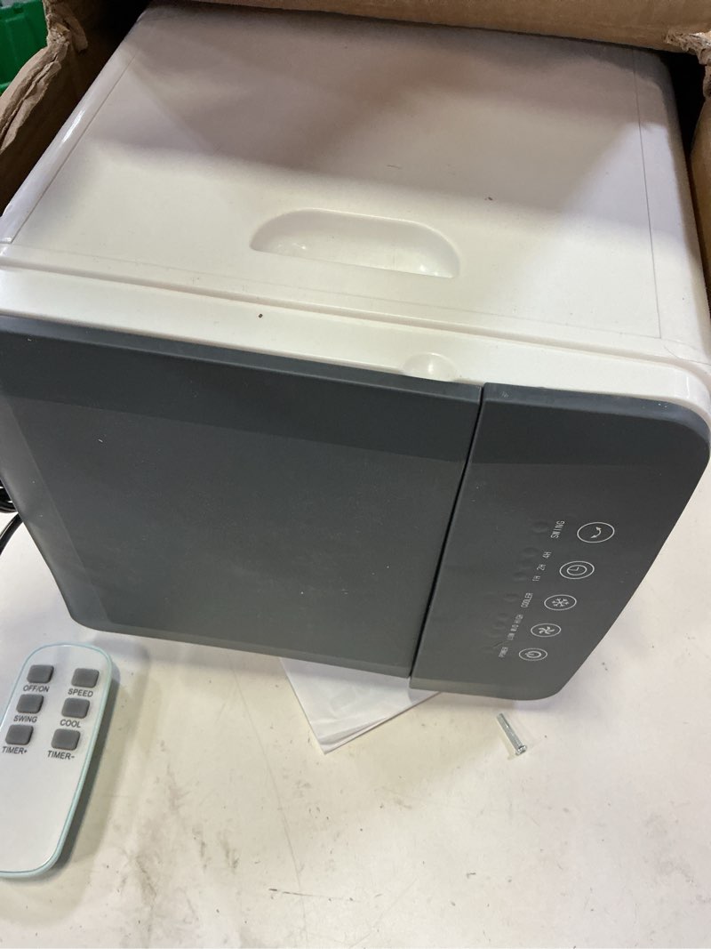 Condition photo showing Good Condition for portable air conditioners, 4-in-1 evaporative air cooler, portable ac unit w/ 6l water tank, swamp cooler w/7h timer &120° oscillation, fast cooling air conditioner for bedroom home office