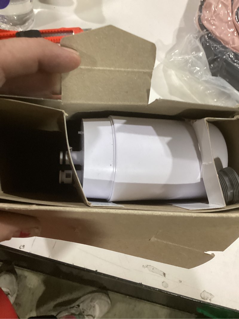 Condition photo showing As Is for Brita Faucet Mount Water Filter System, White, No-Wait Filtration, Easy Install, Multi-Use Tap Water Filter for Kitchens, Bathrooms & Small Spaces Elite Advanced - 2 ct Faucet Mount + 2 Filters