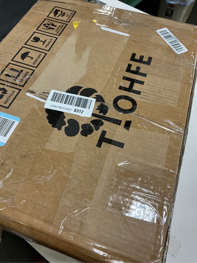 Condition photo showing Good Condition for TaoHFE Modern Mid Century Wooden Nightstand with Drawer - 22 Inch Bedside Table with Storage for Bedroom - White 1 Pcs White