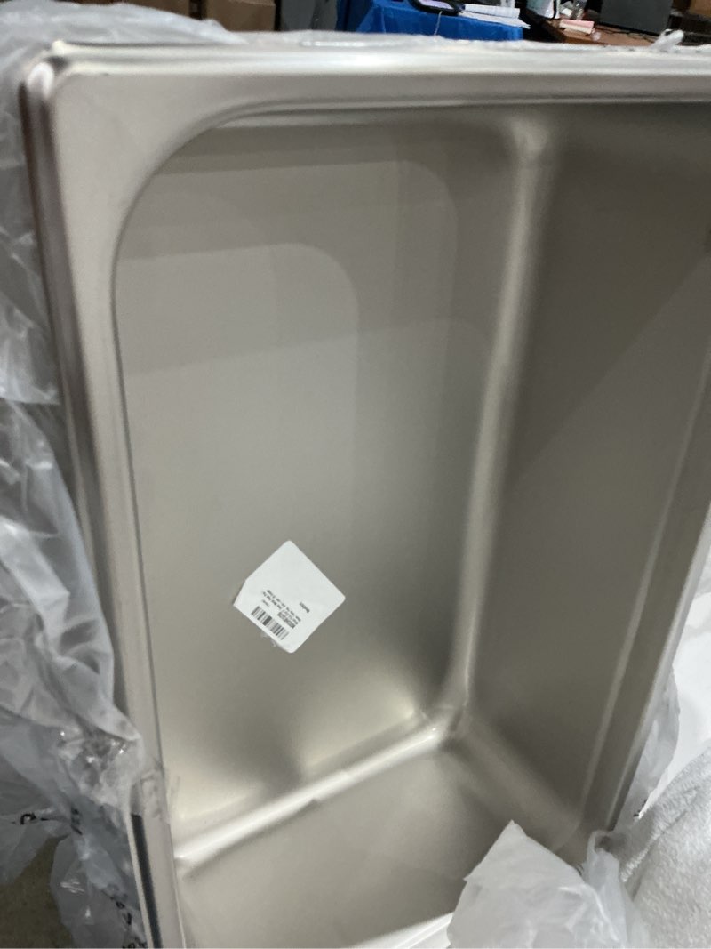 Condition photo showing Good Condition for winco full size 6" deep metal food pan / steam table pan, anti-jam, 25 gauge