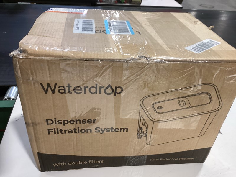 Condition photo showing As Is for Waterdrop Dispenser Filtration System
