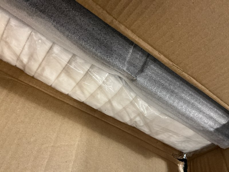 Condition photo showing Good Condition for 17.7 inches faux fur ottomans cube with legs, metal framed vanity stool chair storage ottoman foot rest stool, holds 770 lb for dorm living room bedroom white uasnd644w 17.7"d x 17.7"w x 17.7"h faux fur-white