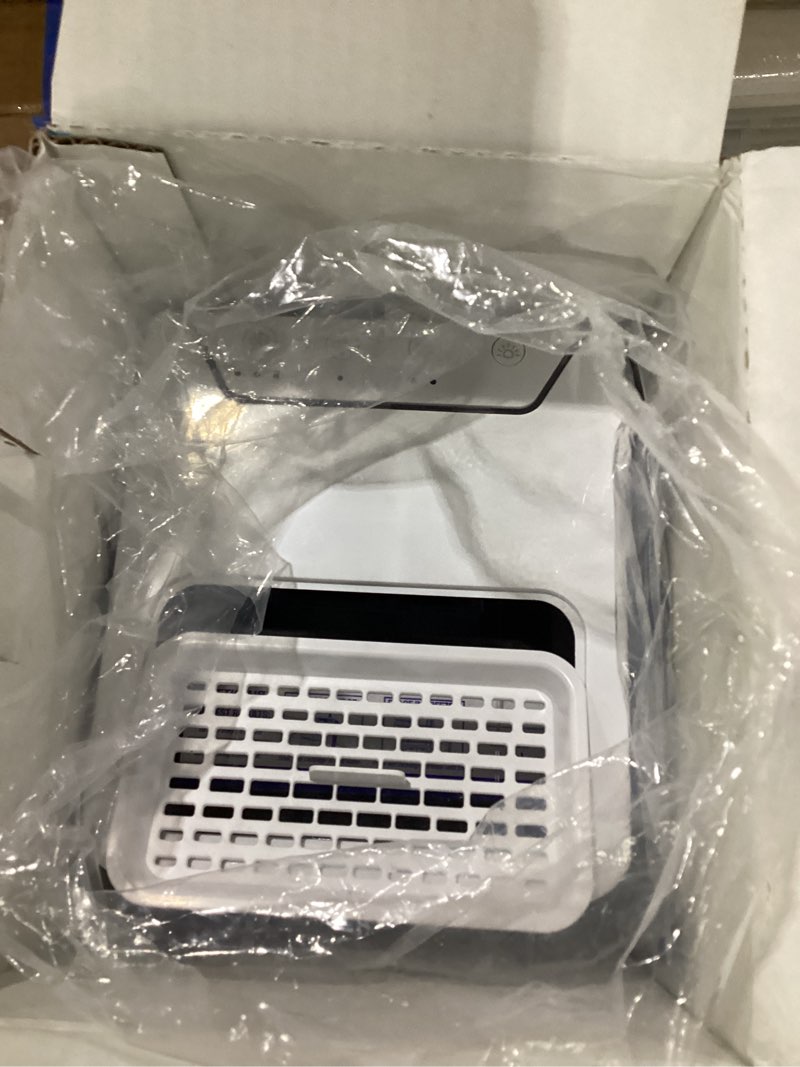 Condition photo showing As Is for arctic air pure chill 2.0 evaporative air cooler by ontel - powerful, quiet, lightweight and portable space cooler with hydro-chill technology for bedroom, office, living room & more,blue no size