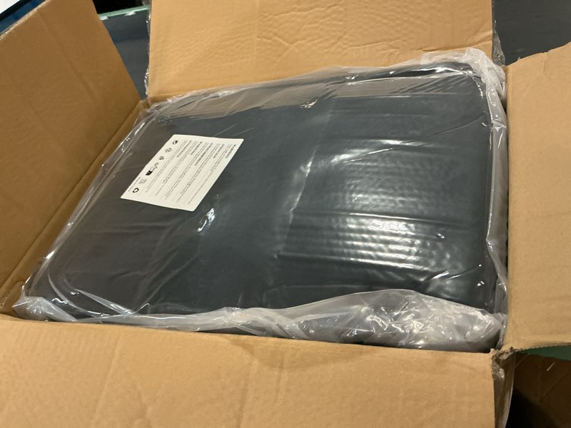 Condition photo showing New/Like New for uirway 7 x 10ft rectangle heavy duty pool liner pad for above ground pool, [2026 new pool pad 300g/m² thicker] under pool mat padding, pool ground cloth protector for pool bottom, extend liner life rectangle-7ft-x-10ft