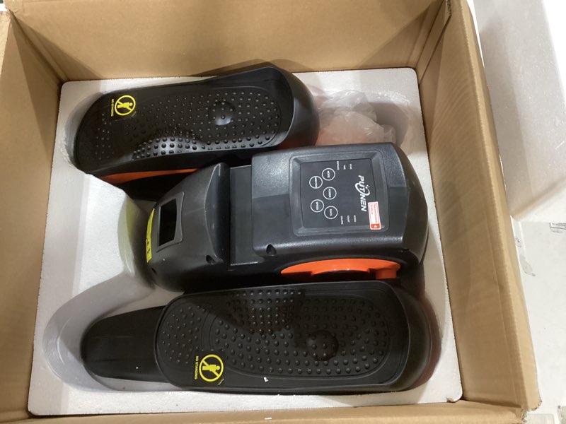 Condition photo showing New/Like New for Under Desk Elliptical Machine, Electric Elliptical Leg Exerciser for Seniors with 12 Adjustable, Portable Quiet Elliptical Exercise Machine, Seated Pedal Exerciser with Remote Control