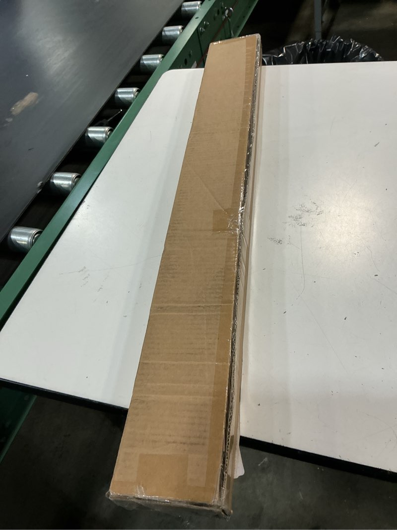 Condition photo showing New/Like New for lazblinds cordless cellular shades, blackout privacy honeycomb shades for home, thermal insulation noise reduction blinds for windows, 33'' w x 64'' h, white blackout-white 33'' w x 64'' h