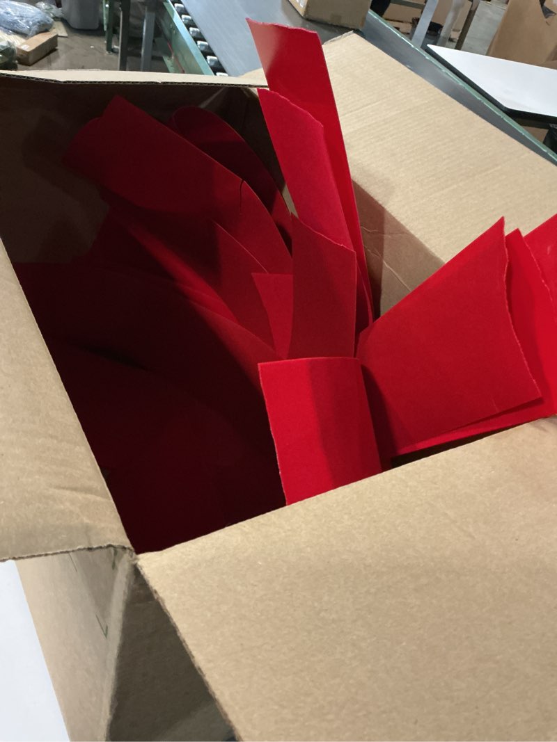 Condition photo showing As Is for (The product is broken)CarBowz Big Red Velvet Car Bow, Giant 30\" Bow, Non Scratch Magnet, Weather Resistant Vinyl