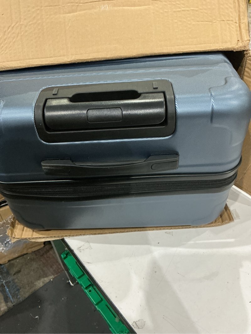 Condition photo showing Good Condition for luggage, duraseatble suitcase with spinner wheels, hard shell lightweight luggage with tsa lock, large checked travel suitcases