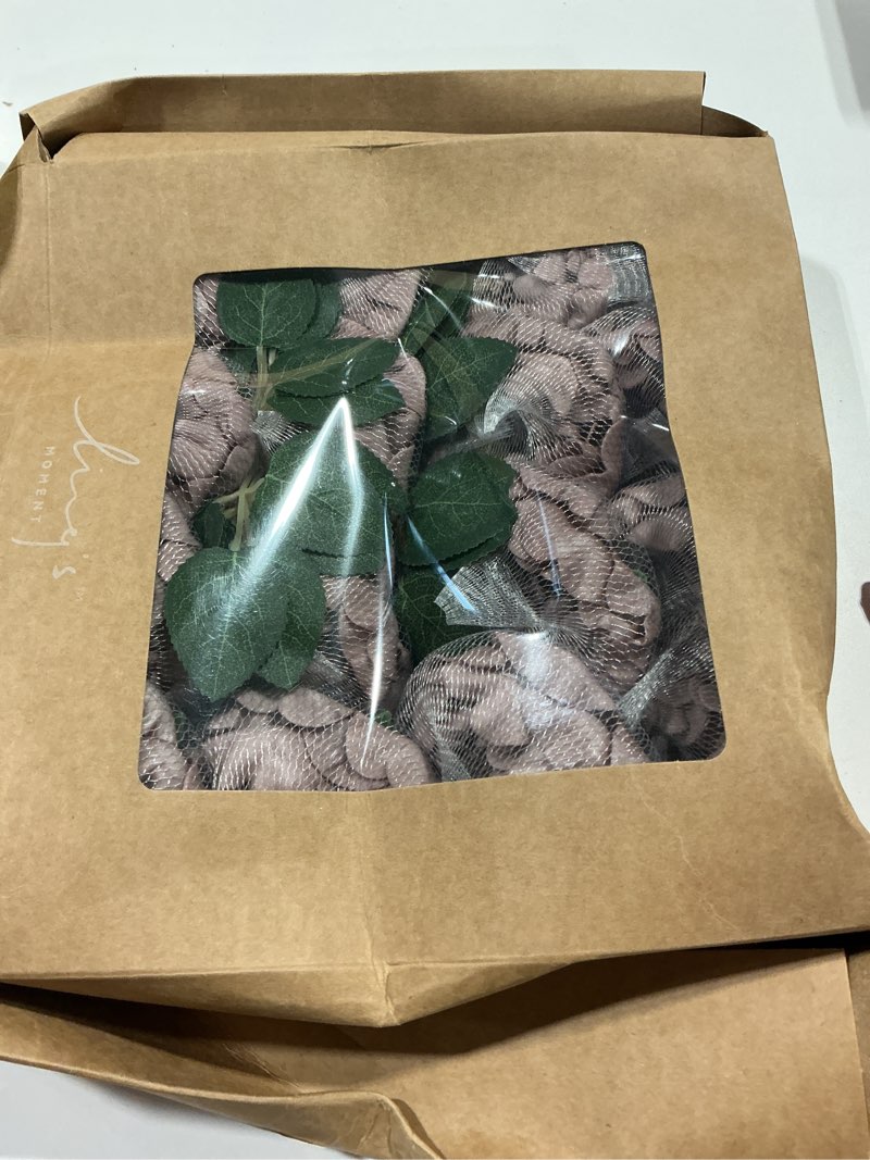 Condition photo showing Good Condition for ling's moment 16pcs dusty rose blooming peonies artificial flowers | with stem, for diy wedding decorations, centerpieces bouquets boutonnieres pk-dusty rose