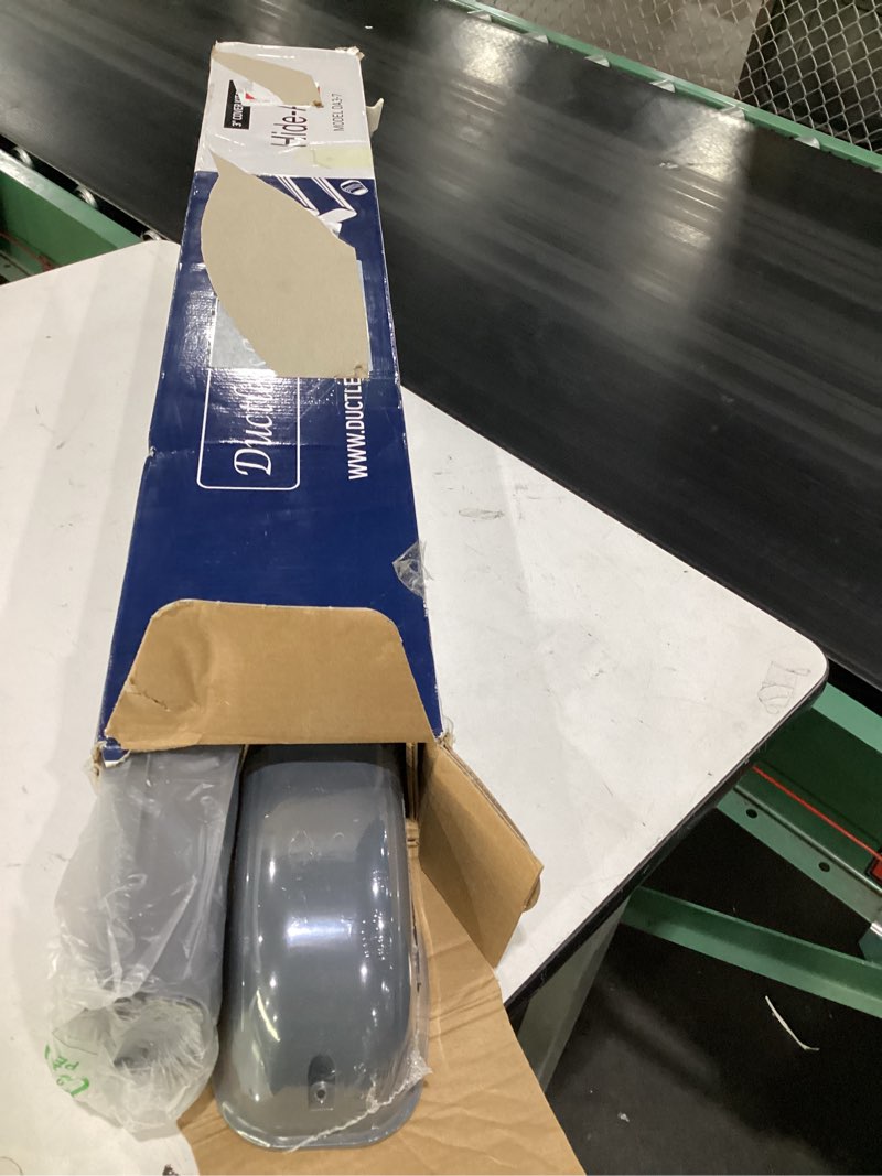 Condition photo showing Good Condition for ductlessaire mini split line set cover kit - paintable lineset cover - line set covers for ductless air conditioner, mini split ac/heating system, hvac, central ac unit, heat pump (gray, 3" x 7.5 ft) gray 3 x 7.5 in