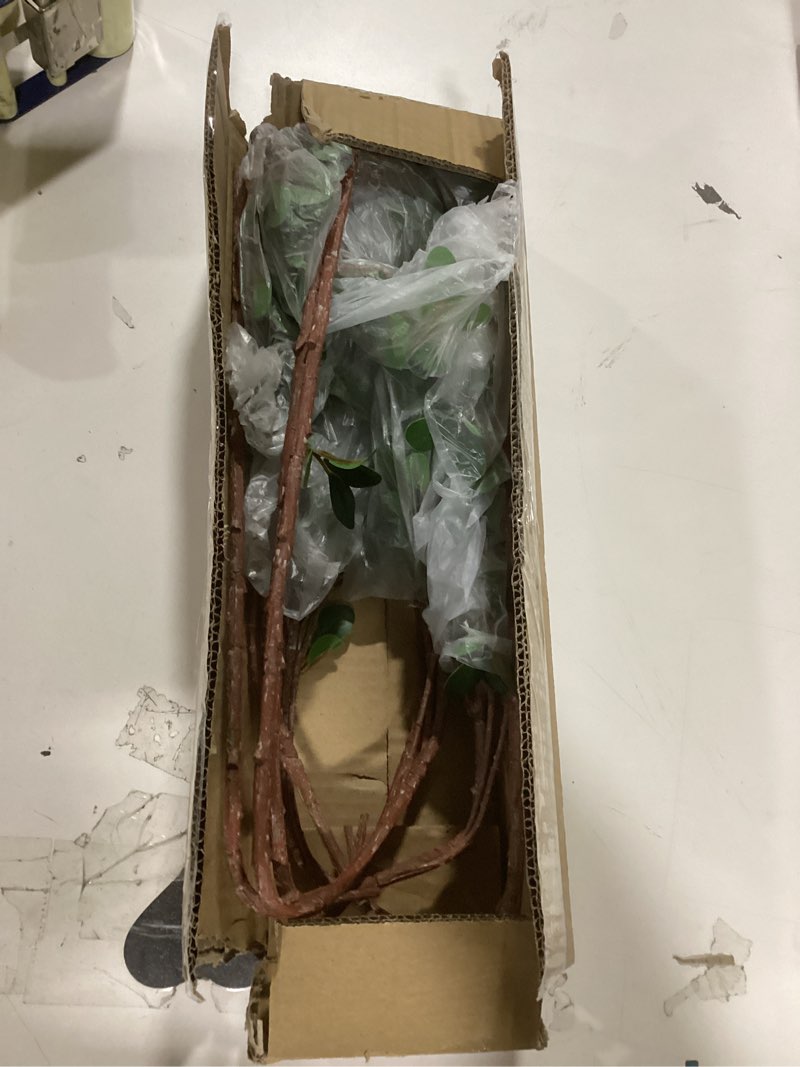 Condition photo showing Good Condition for SHACOS 4 PCS 28 inch Artificial Olive Branches for Vases Greenery Olive Stems Faux Tree Branch Twig for Home Wedding Shop Office Garden Decor DIY Floral Crafts 4 28" Tall